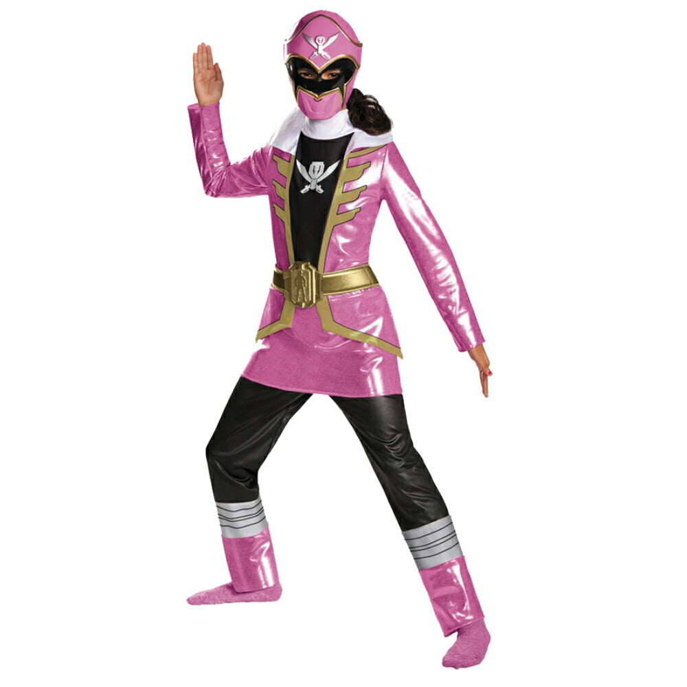 海賊戦隊ゴーカイジャー ピンク 衣装、コスチューム DELUXE 子供女性用 コスプレ