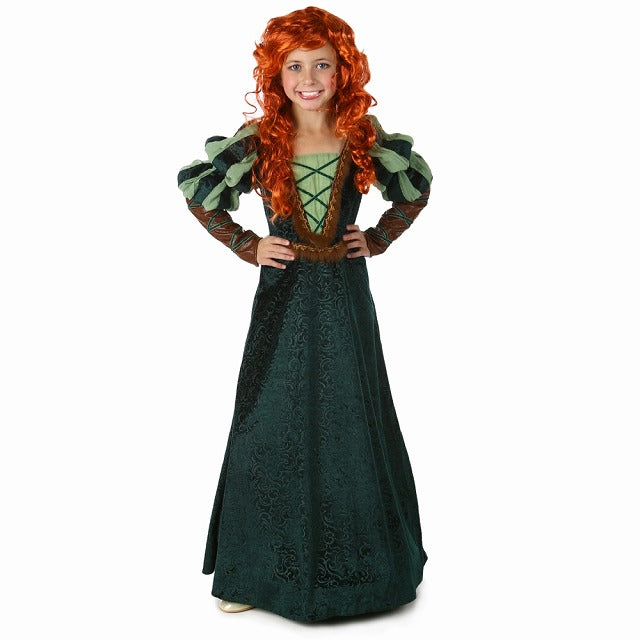 メリダ風 森のプリンセス 衣装、コスチューム 子供女性用 Forest Princess コスプレ