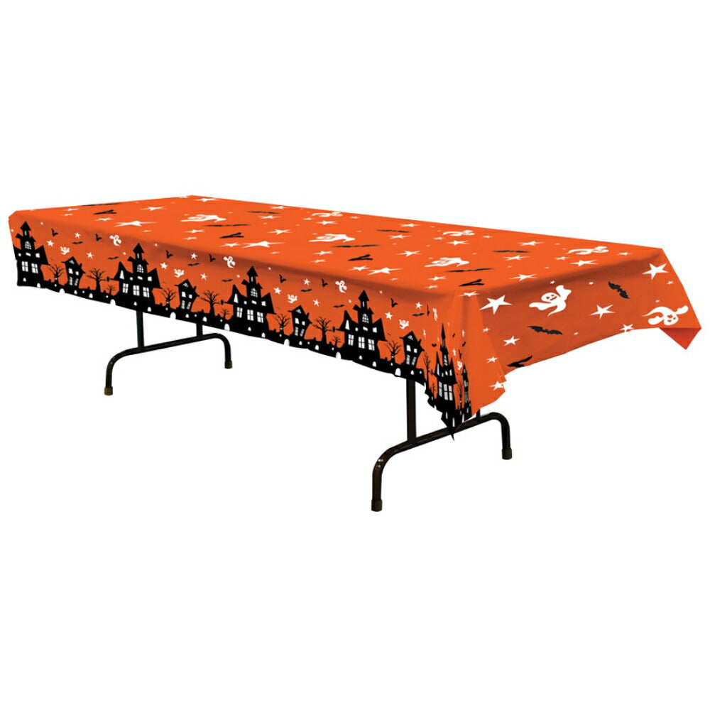 ハロウィン飾り付け テーブルクロス 装飾 HAUNTED HOUSE デコレーション コスプレ