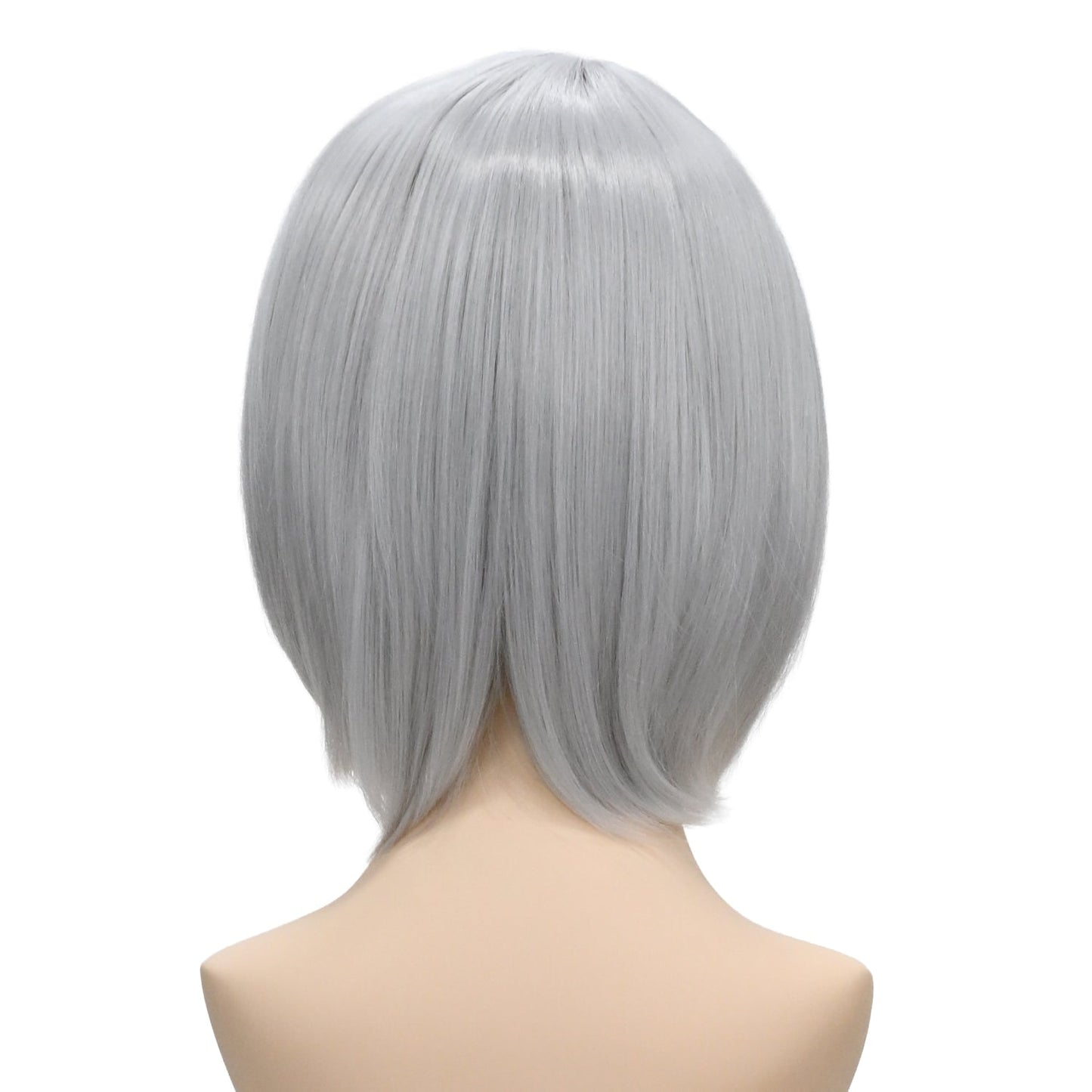 ウィッグ ボブ シルバー 銀 グレー コスプレ かつら 大人用 女性用 耐熱 カラー 仮装グッズ aw0020