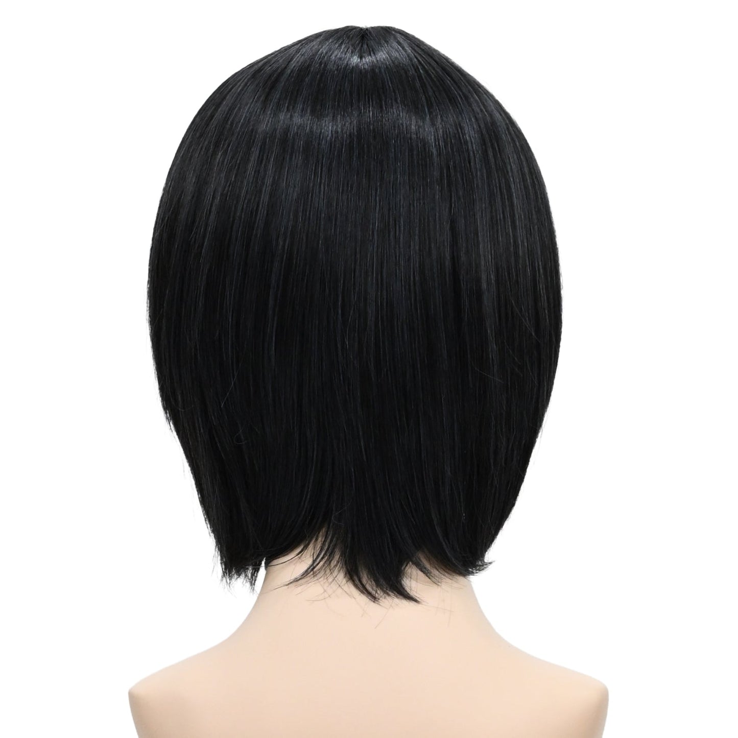 ウィッグ ボブ ブラック 黒 ブルーグレー コスプレ かつら 大人用 女性用 耐熱 カラー 仮装グッズ aw0021