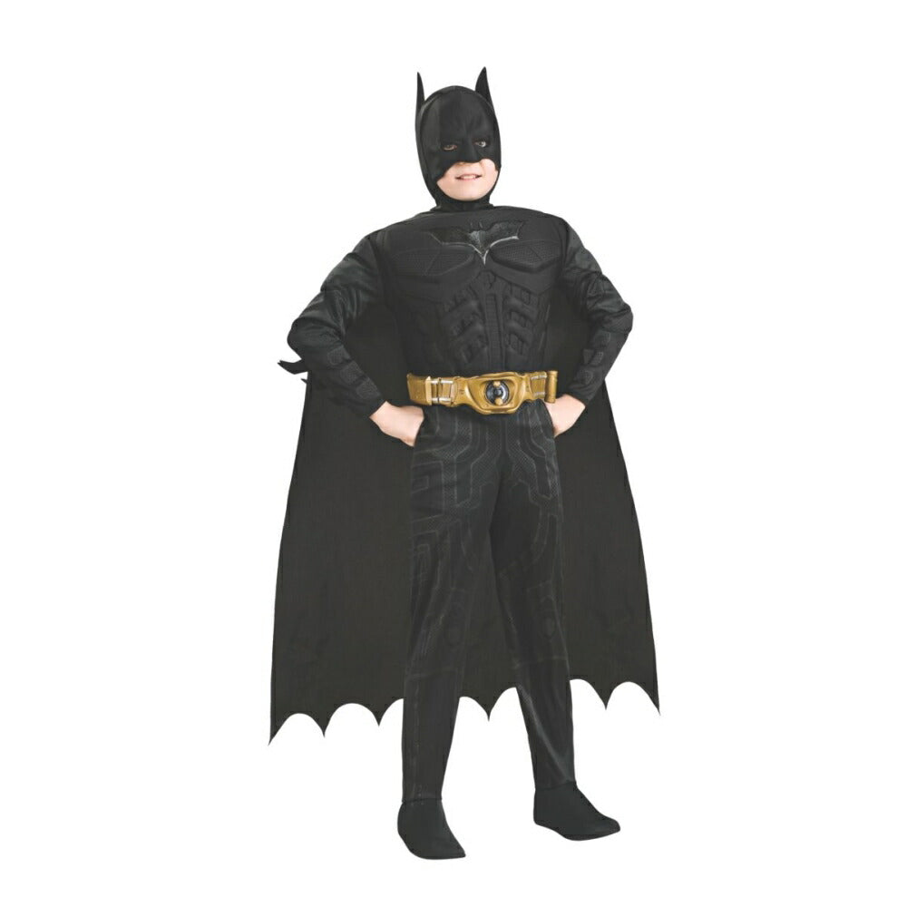 バットマン コスチューム ダークナイト・トリロジー 子供男性用 Deluxe コスプレ衣装