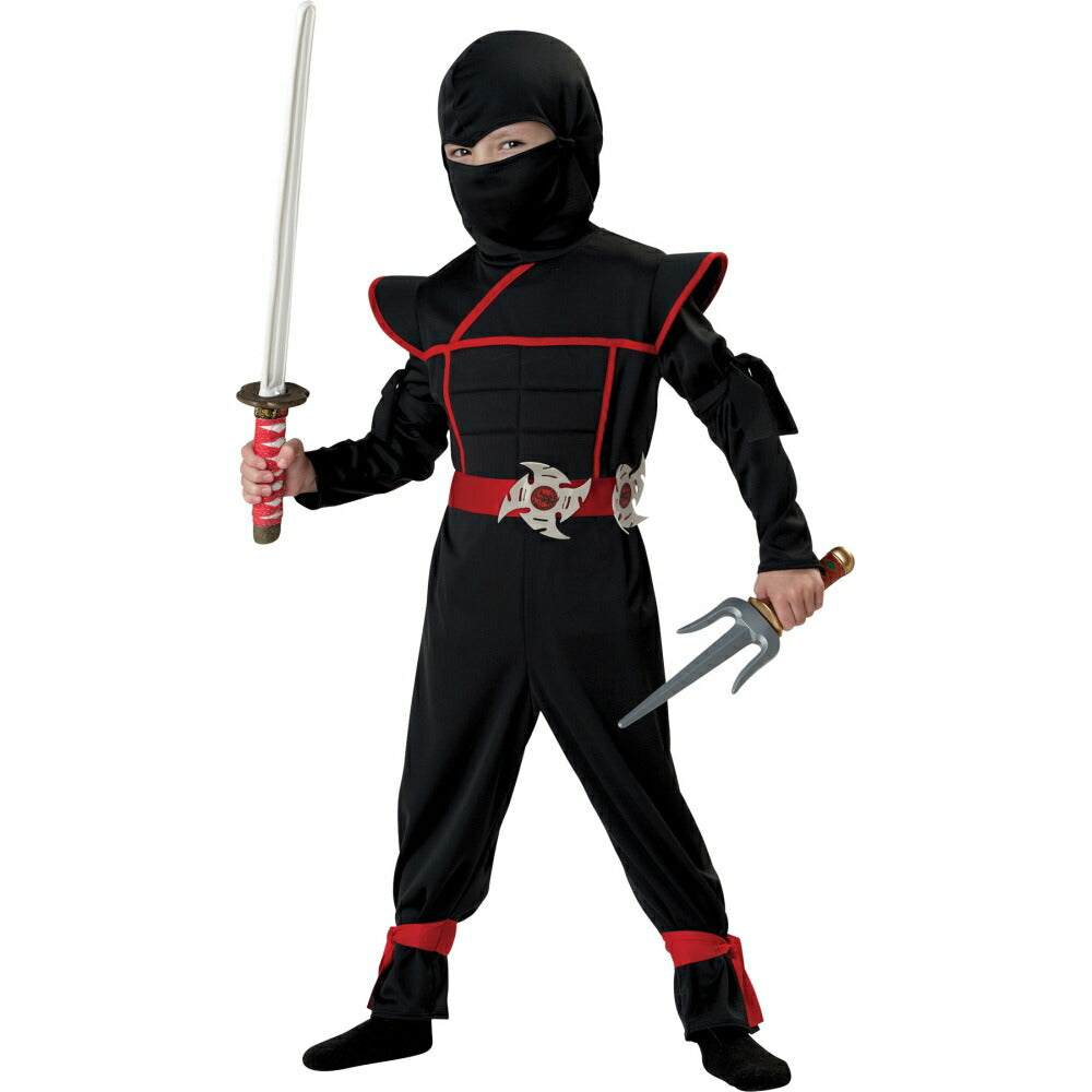 忍者衣装、コスチューム 子供男性用 STEALTH NINJA コスプレ