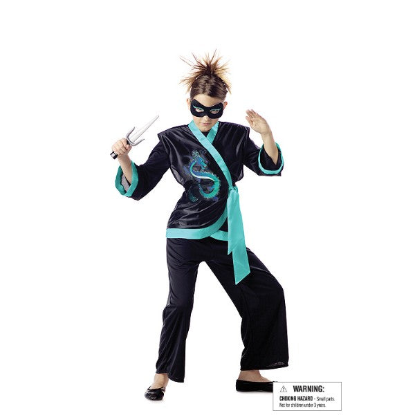 JEWEL DRAGON NINJA 忍者 和風 衣装、コスチューム 子供女性用 コスプレ