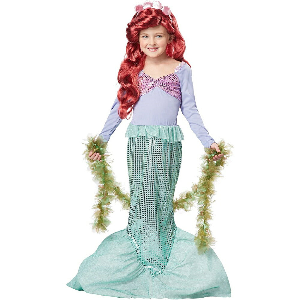 人魚姫 コスチューム 子供女性用 ドレス お姫様 コスプレ衣装