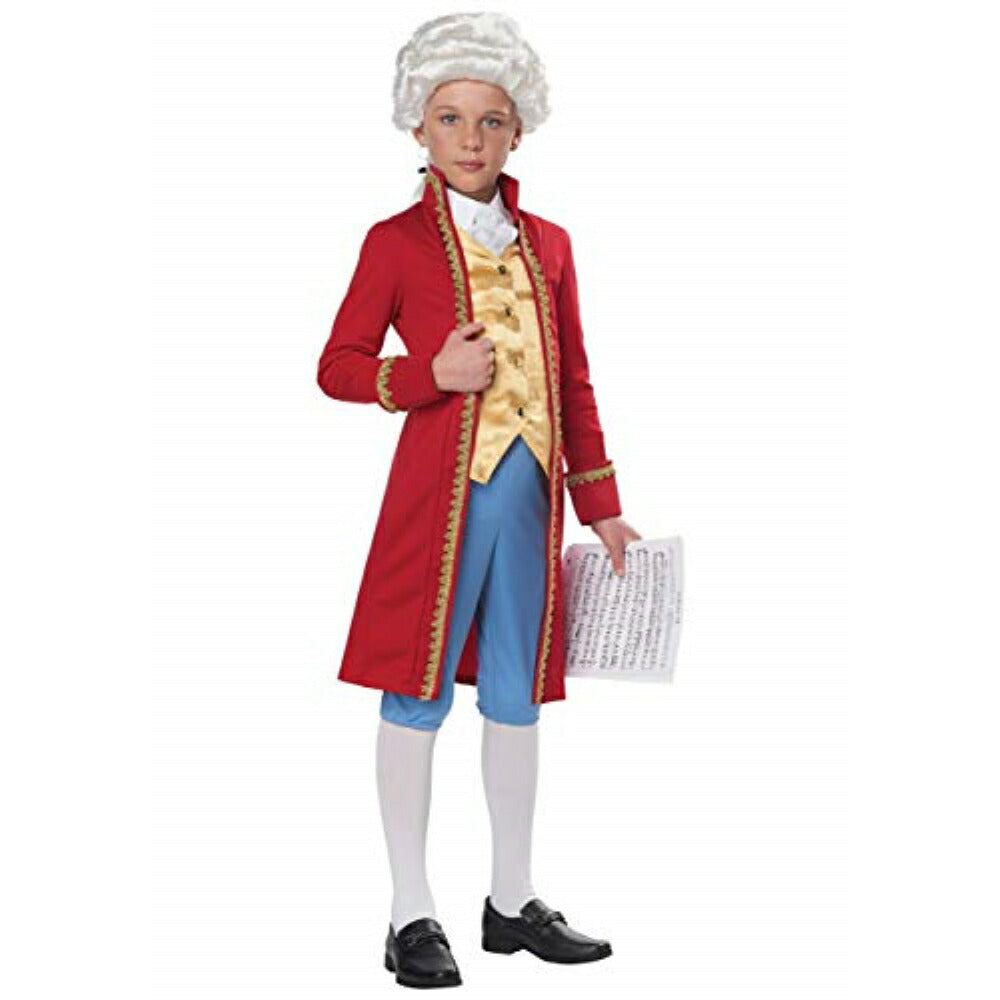 モーツァルト コスチューム 子供用 コスプレ衣装 作曲家 クラシック 貴族風