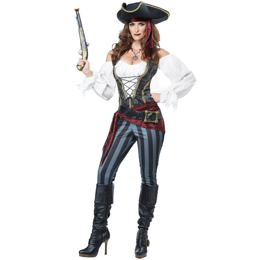 海賊　衣装、コスチューム　大人女性用　パイレーツ　ハロウィン仮装　コスプレ