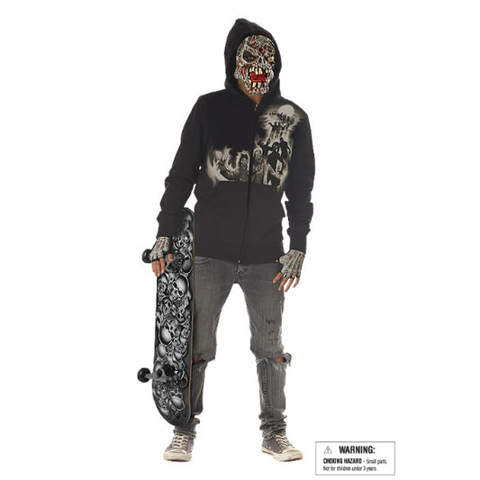 ROTIE N ATIITUDE  ホラー 骸骨 衣装、コスチューム 子供男性用 コスプレ