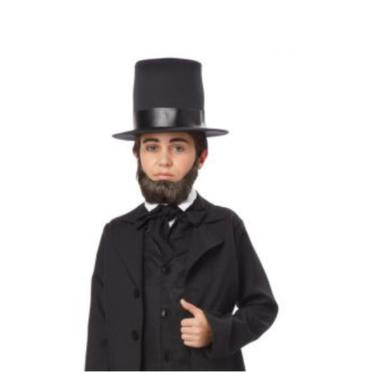 紳士 付け髭 子供用 ブラウン ヨーロッパ HONEST ABE BEARD / CHILD コスプレ