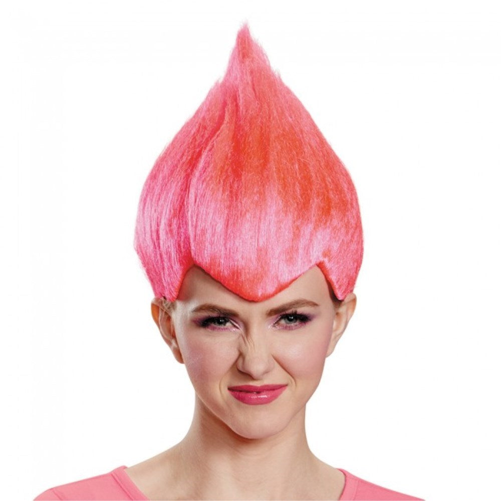 ワッキー トロールズ ウィッグ ピンク 大人用 Pink Wacky Wig - Adult コスプレ