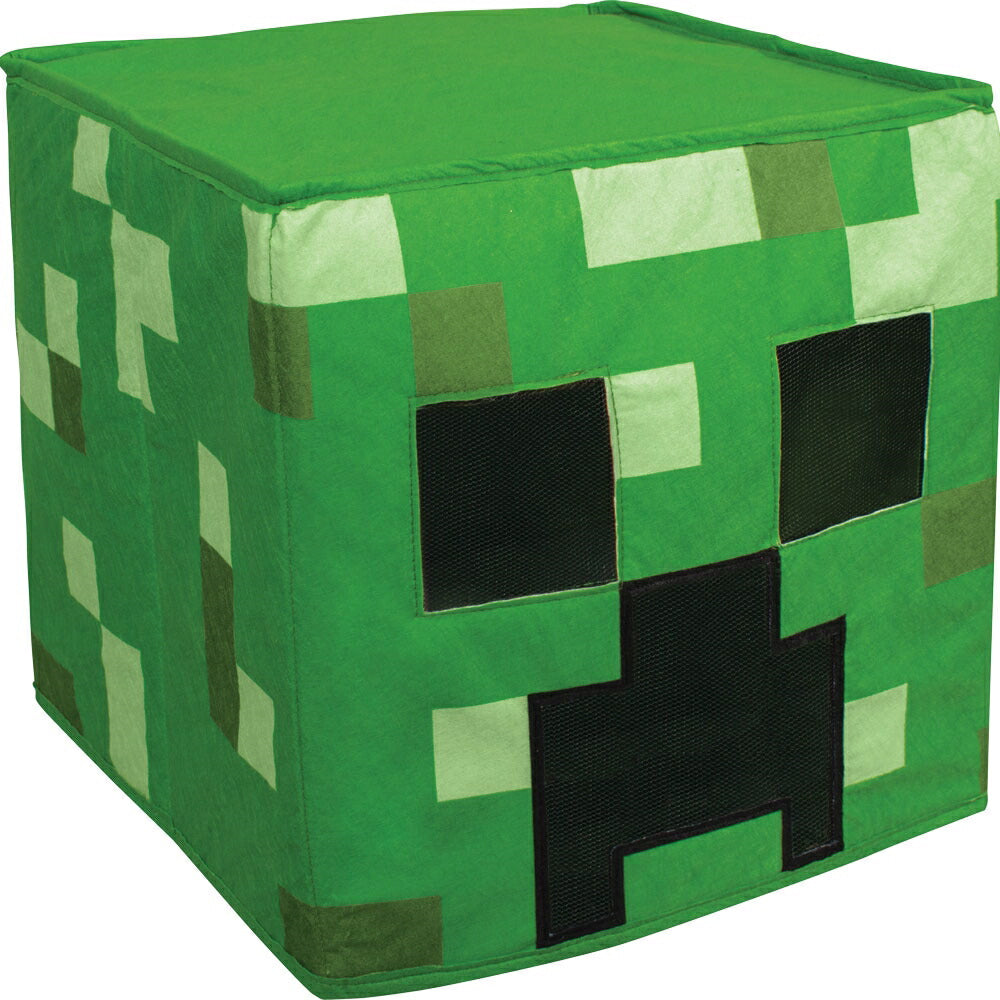 クリーパー　マインクラフト　マスク　コスプレ　子供用　MINECRAFT BLOCK HEAD