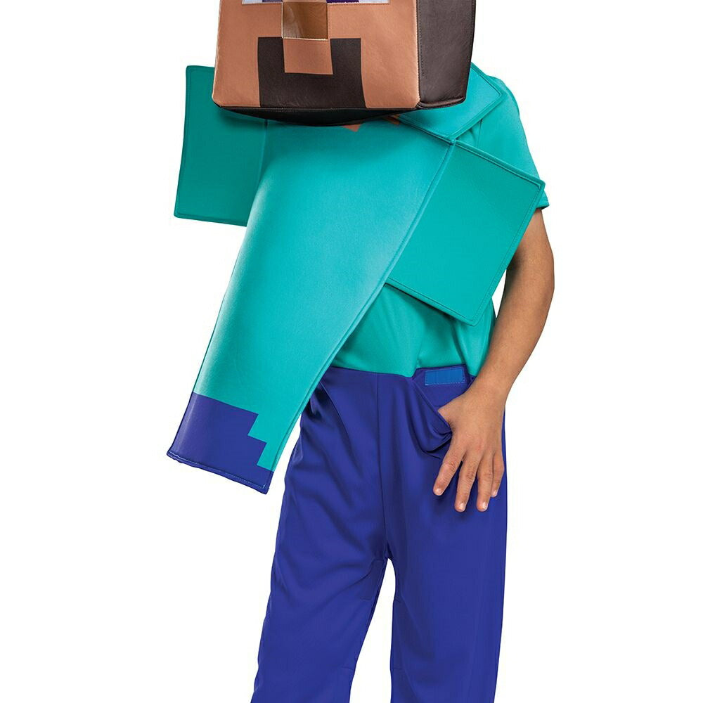 マインクラフト 衣装、コスチューム スティーブ 子供男性用 コスプレ衣装
