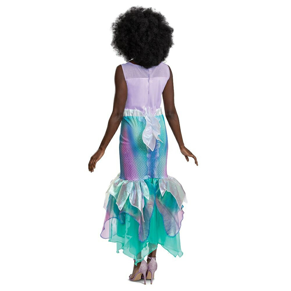 アリエル 衣装、コスチューム ディズニー リトルマーメイド 大人女性 Deluxe コスプレ衣装