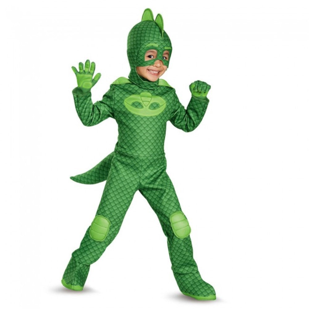ゲッコー しゅつどう!パジャマスク PJマスク 衣装、コスチューム 子供男性用 Gekko Deluxe Toddler コスプレ