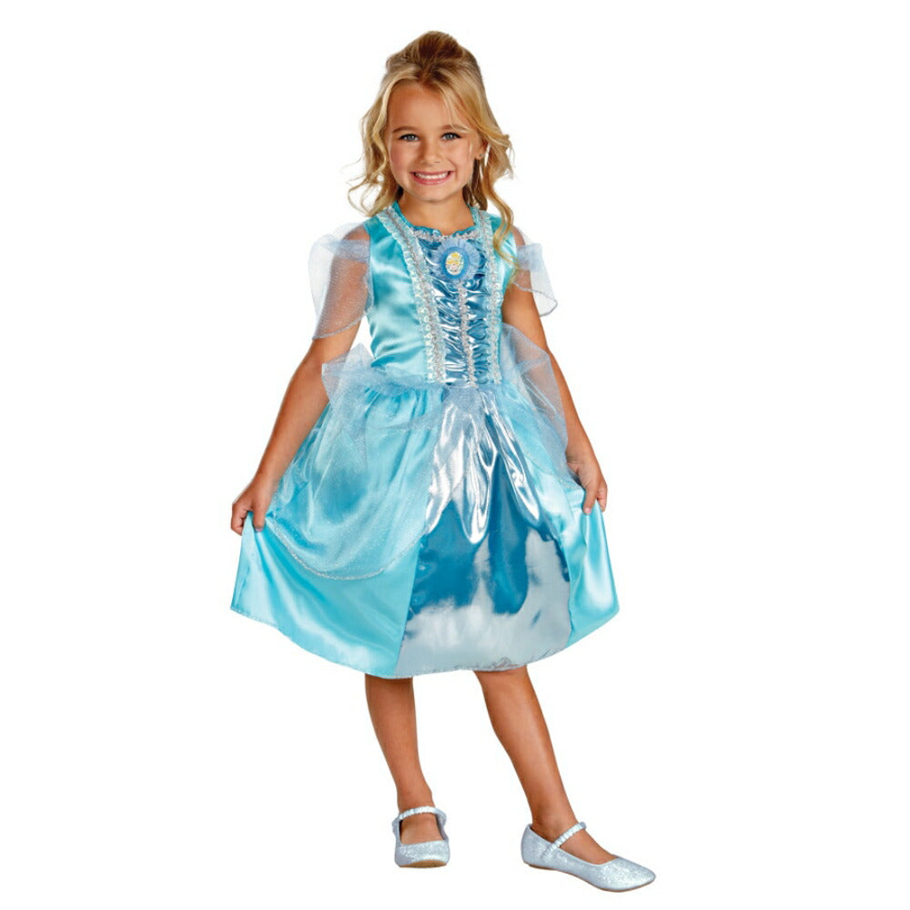 シンデレラ 衣装、コスチューム 子供女性用 SPARKLE ディズニー コスプレ