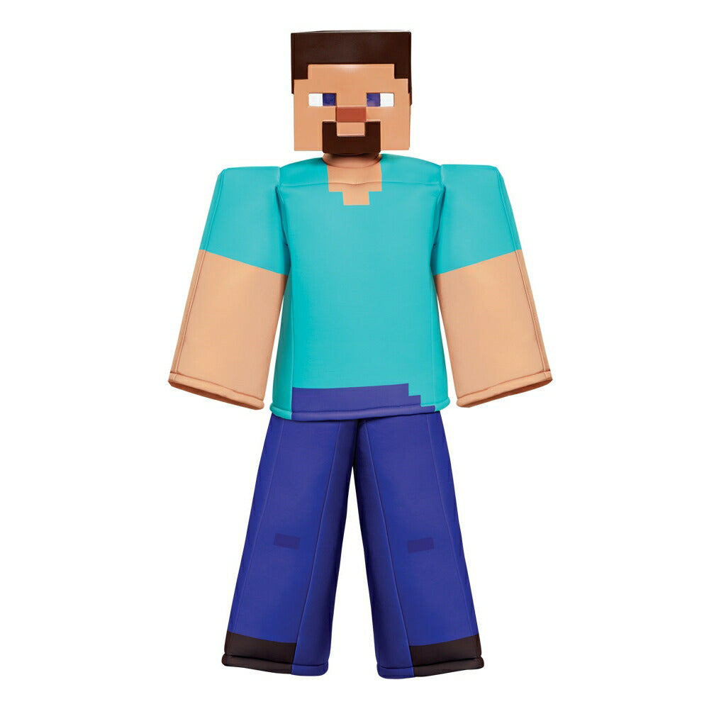 マインクラフト スティーブ 衣装、コスチューム 子供男性用 3D PRESTIGE