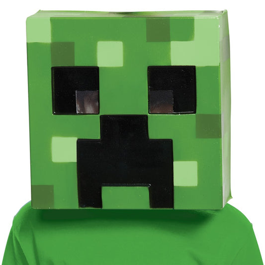 クリーパー　マインクラフト　マスク　子供用　MINECRAFT CREEPR VACUFORM MASK　コスプレ