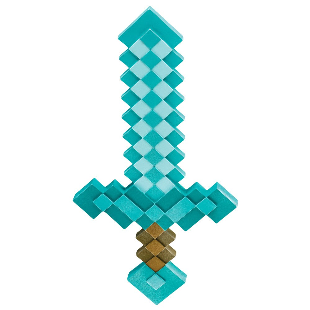 マインクラフト ダイヤモンドの剣 コスプレ 武器 仮装グッズ おもちゃ ソード