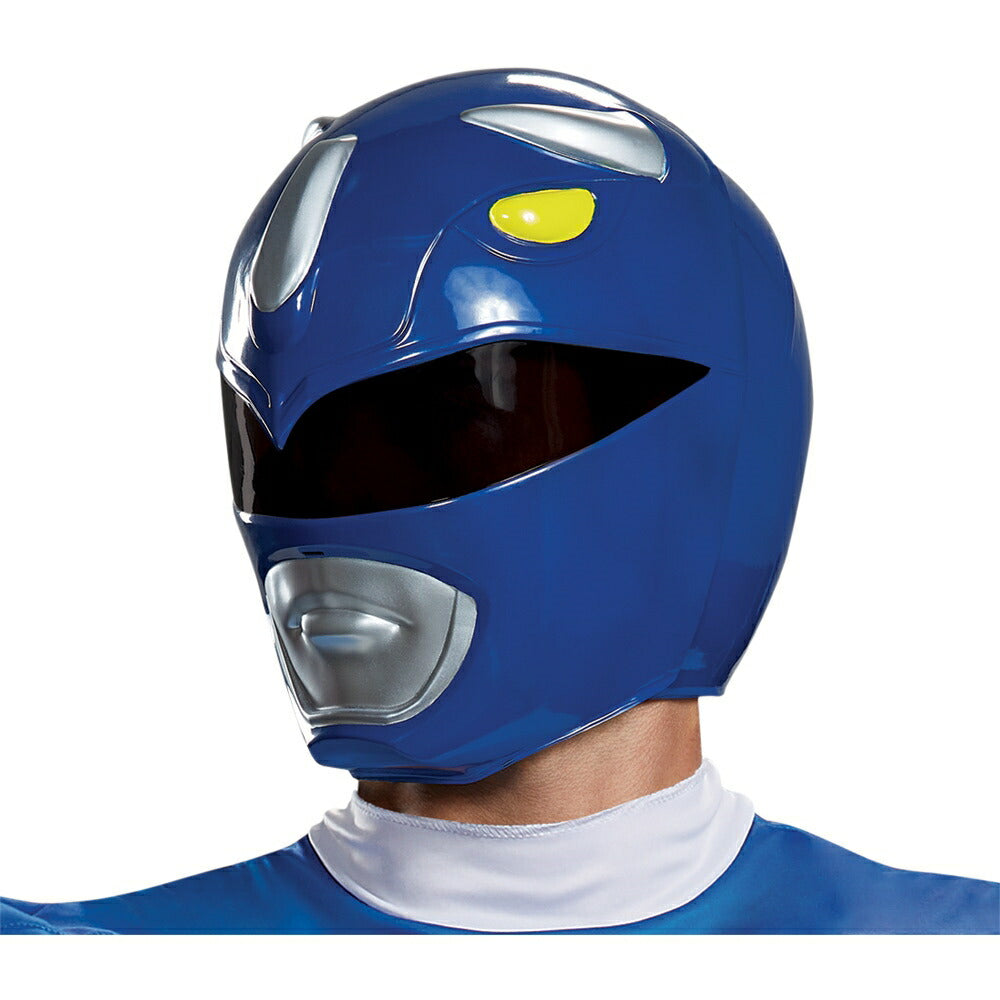 パワーレンジャー マスク ブルー ヘルメット 戦隊ヒーロー 大人用 コスプレ Mighty Morphin