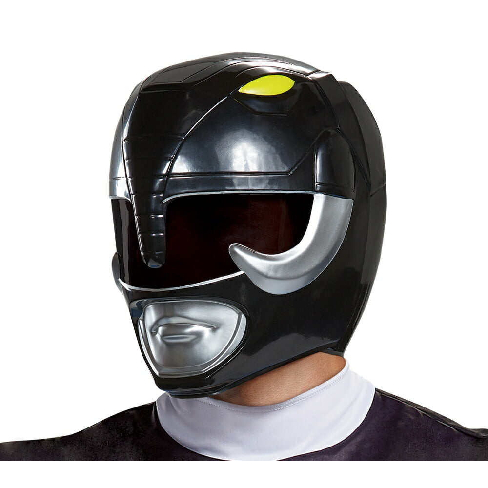 パワーレンジャー マスク ブラック 戦隊ヒーロー 大人用 コスプレ Mighty Morphin