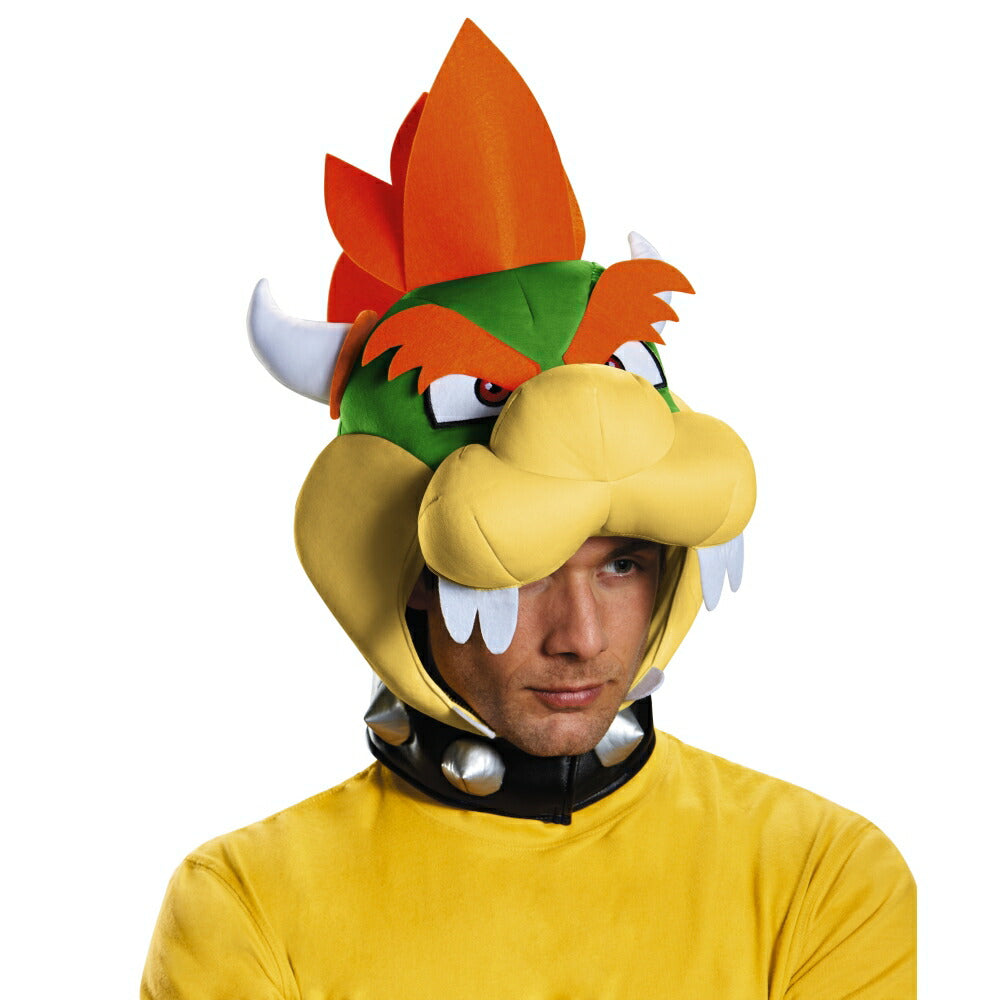 クッパ ヘッドピース 大人用 スーパーマリオ ハロウィン コスプレ