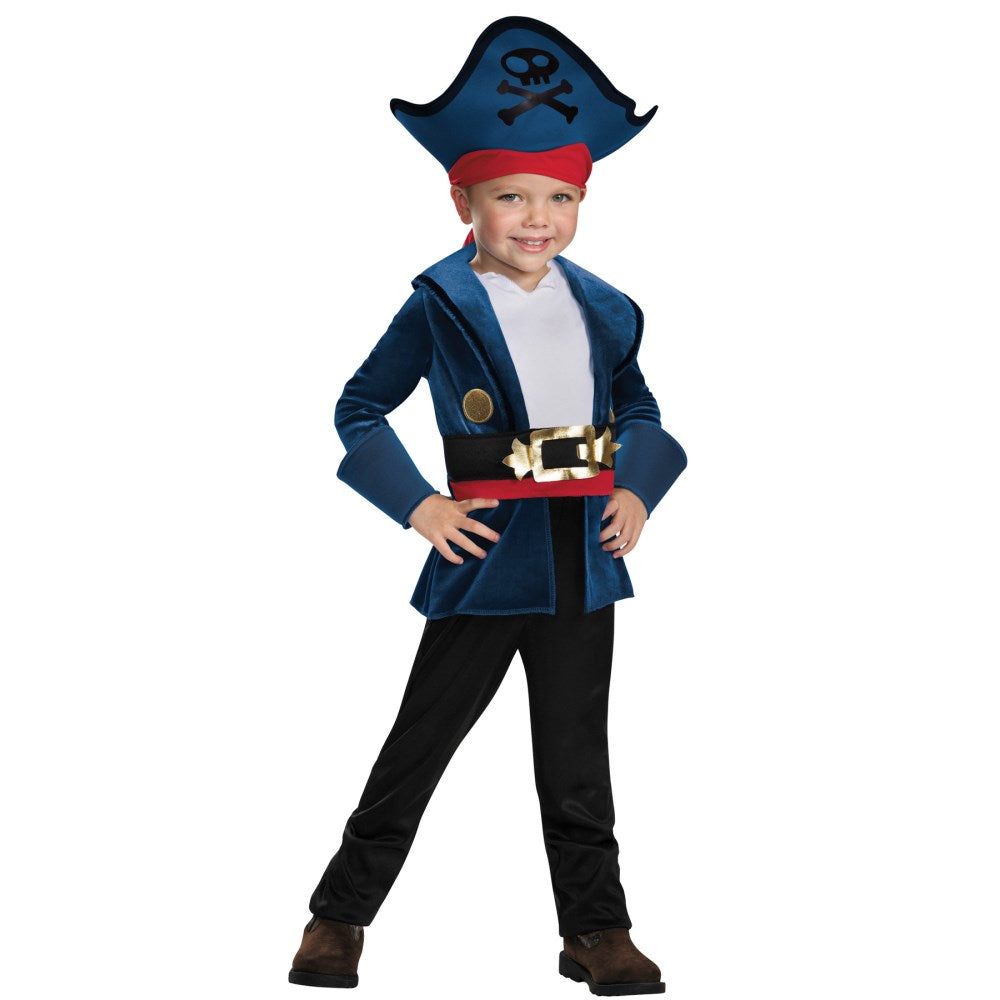 ジェイク キャプテン・ジェイクとネバーランドのかいぞくたち 衣装、コスチューム 子供男性用 コスプレ CAPT JAKE CLASSIC
