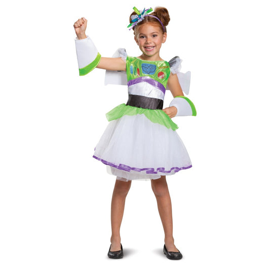 バズ・ライトイヤー 衣装、コスチューム 子供女性用 トイストーリー Deluxe ディズニー コスプレ
