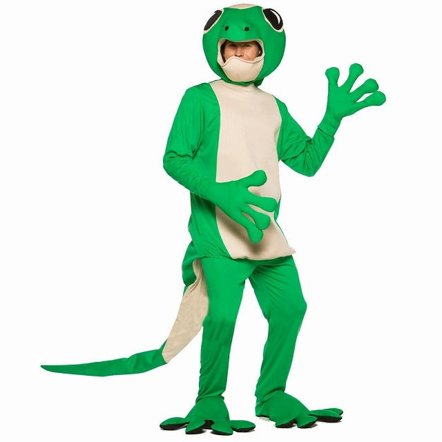 ヤモリ 衣装、コスチューム 大人男性用 着ぐるみ Gecko Adult Costume コスプレ