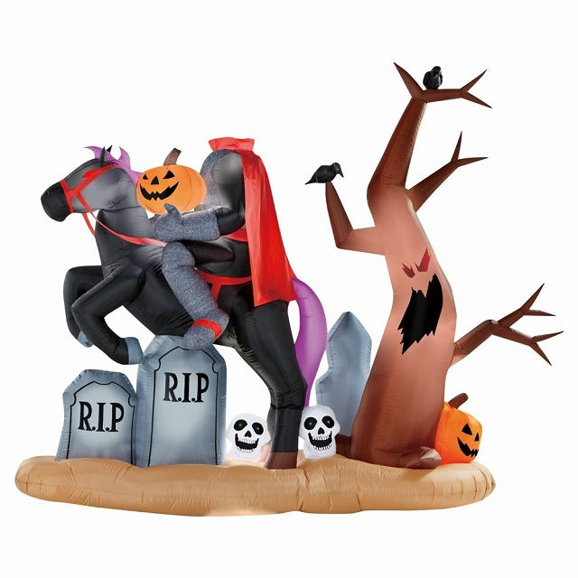 スリーピー・ホロウ エアーバルーン エアーオブジェ ヘッドレスホースマン コスプレ