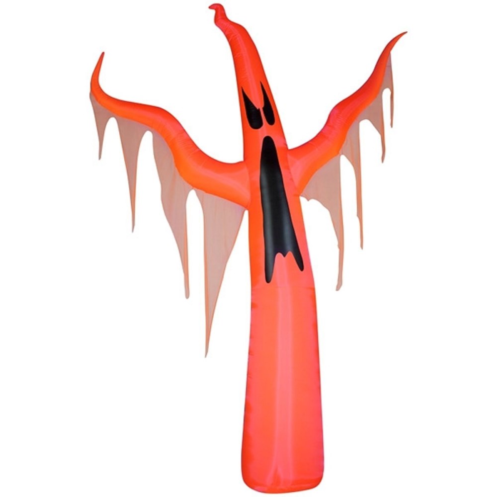 レッド・ゴースト ネオン エアバルーン ハロウィンデコレーション 3m コスプレ