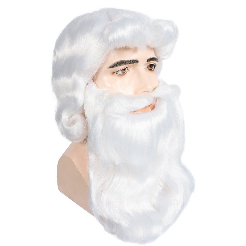 サンタクロース ウィッグ ヒゲ 大人用 クリスマス サンタさん SANTA BARGAIN WIG BEARD 682 コスプレ