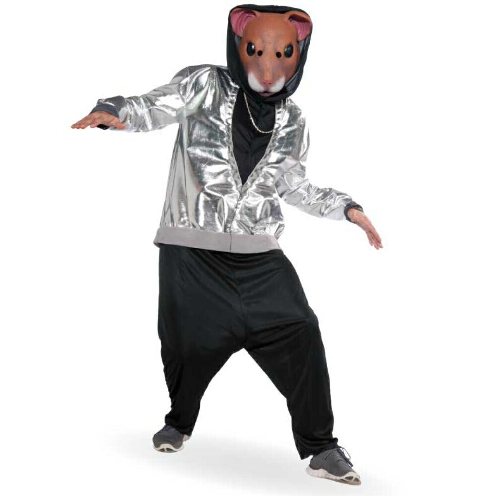 ハムスター 衣装、コスチューム 大人男性用 動物 ダンサー HIP HOP HAMSTA コスプレ