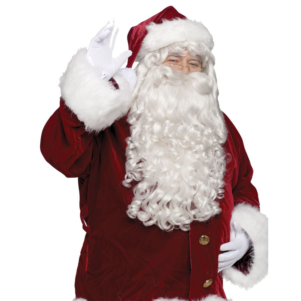 サンタクロース ウィッグ、かつら 髭 ヒゲ BEARD DLX クリスマス