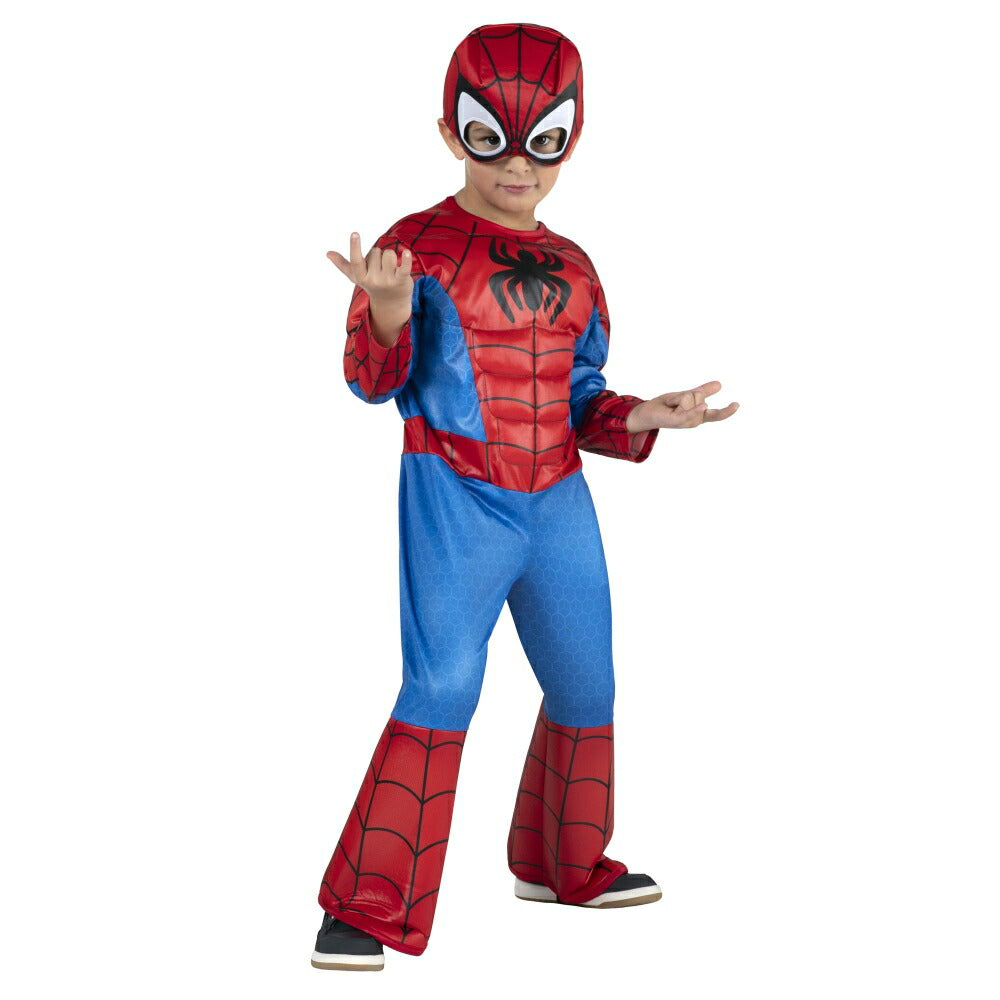 スパイダーマン コスチューム マーベル 子供男性用 コスプレ衣装 幼児用