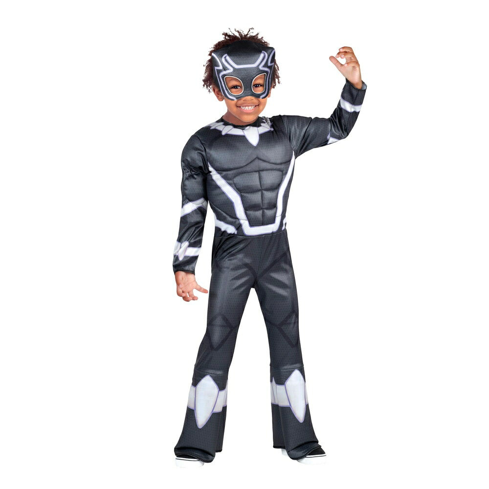 ブラックパンサー コスチューム アベンジャーズ マーベル 子供男性用 コスプレ衣装 幼児用