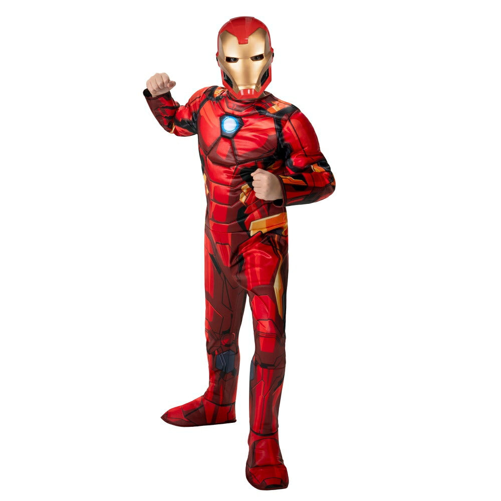 アイアンマン コスチューム マーベル 子供男性用 コスプレ衣装 Qualux