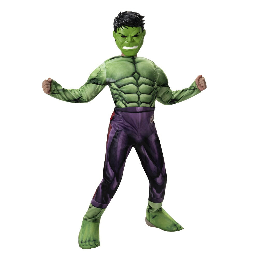 ハルク コスチューム アベンジャーズ マーベル 子供男性用 コスプレ衣装 Qualux