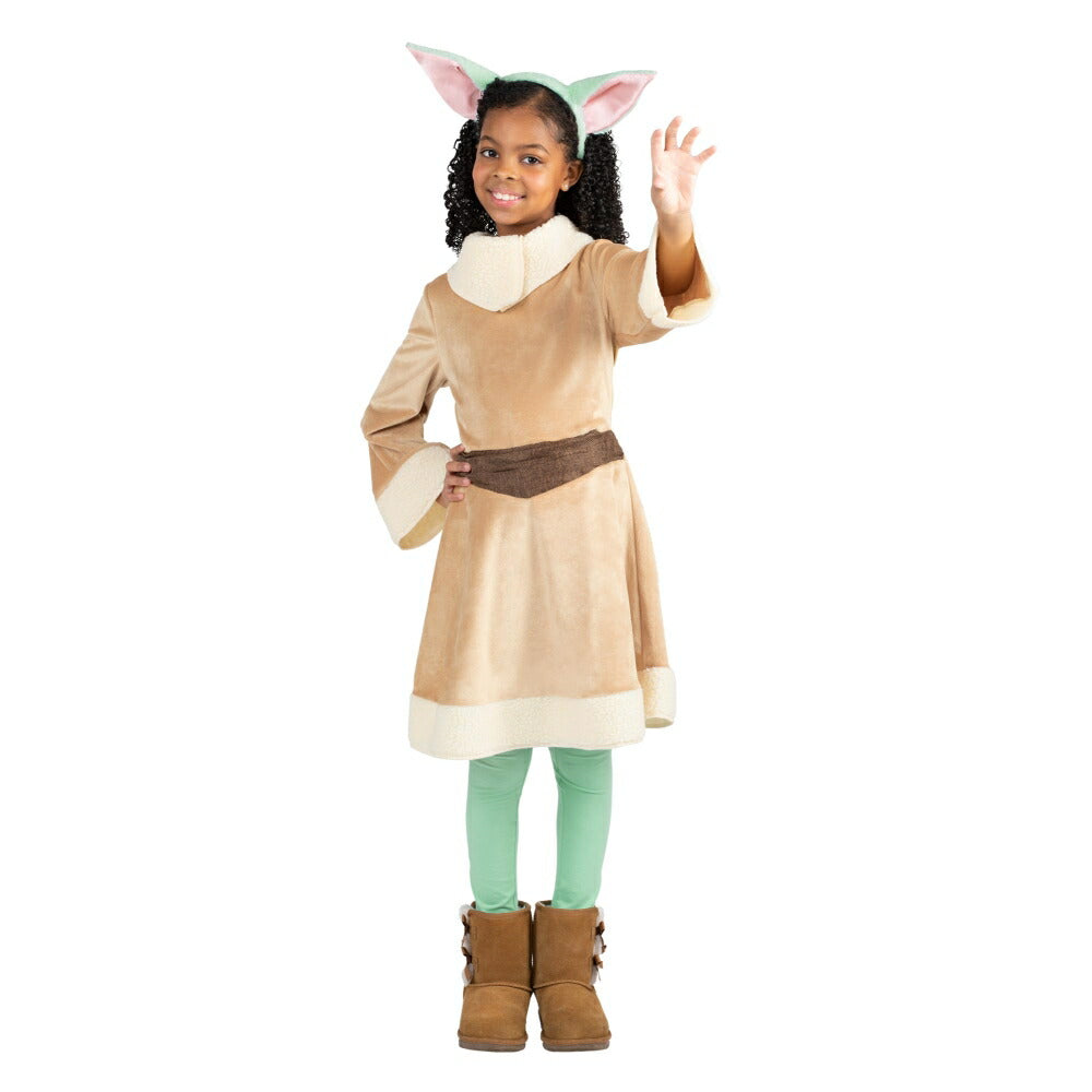 グローグー コスチューム マンダロリアン ベビーヨーダ 子供女性用 コスプレ衣装