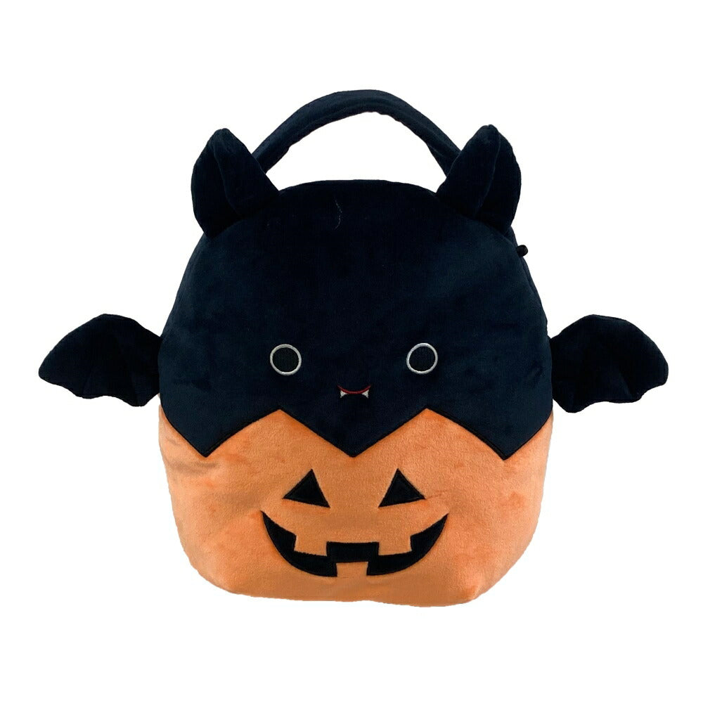 コウモリ　ぬいぐるみバッグ　スクイッシュマロ　ハロウィン　ふわふわ　SQUISHMALLOWS EMILY BAT