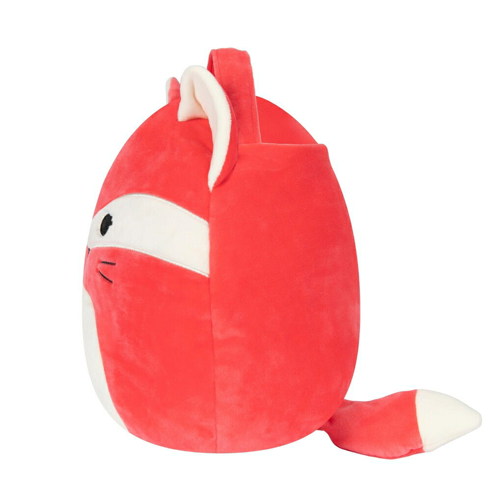 きつね ぬいぐるみバッグ スクイッシュマロ レッド・ピンク ふわふわ SQUISHMALLOWS FIFI FOX