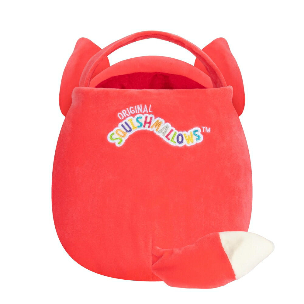 きつね ぬいぐるみバッグ スクイッシュマロ レッド・ピンク ふわふわ SQUISHMALLOWS FIFI FOX