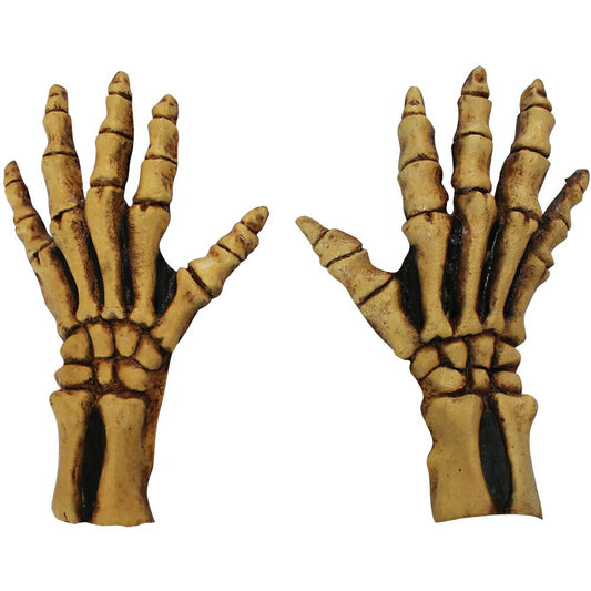 スケルトン・ハンド グローブ ホラー SKELETON HANDS BONE COLOR