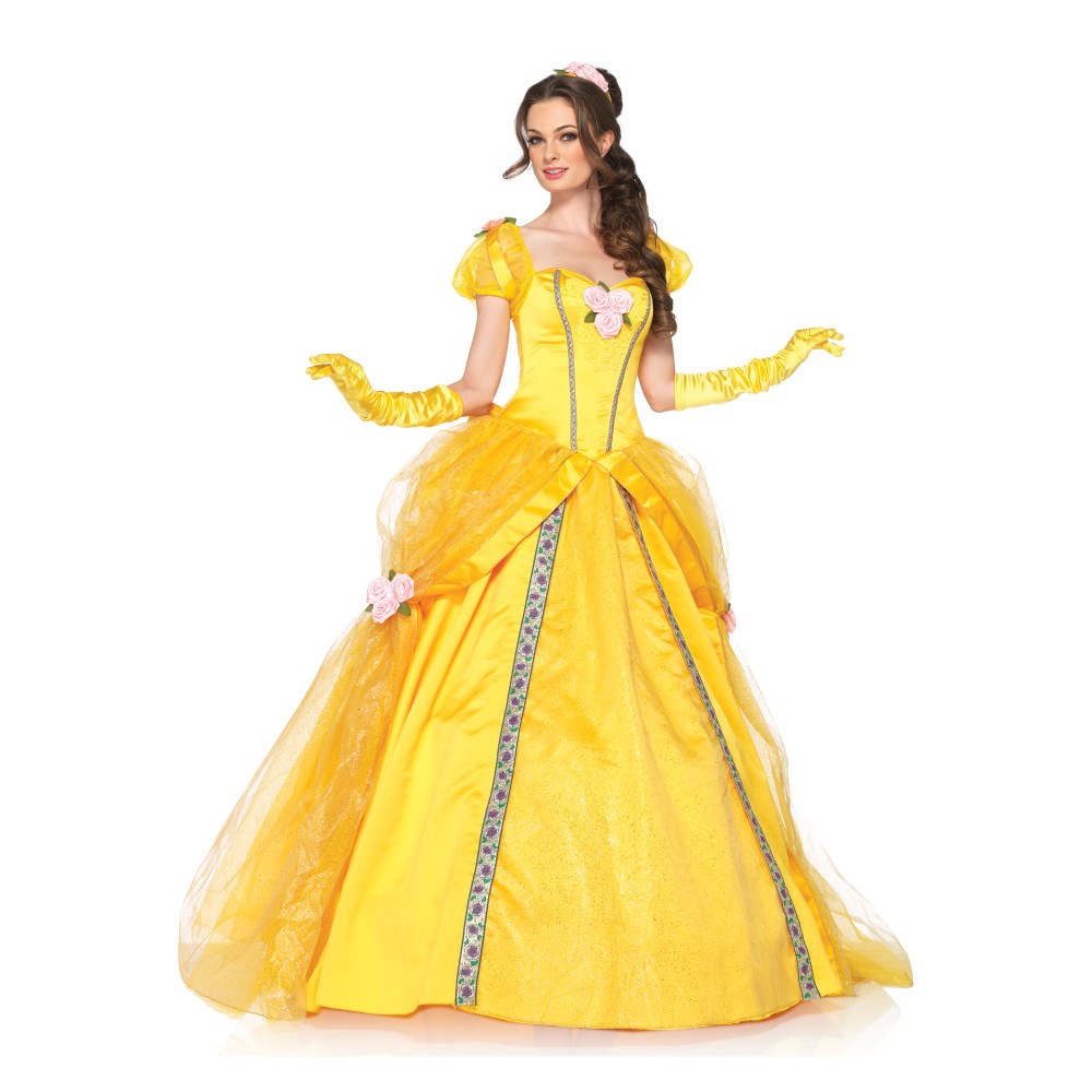 ベル 衣装、コスチューム DLX 大人女性用 美女と野獣 ディズニー Belle コスプレ