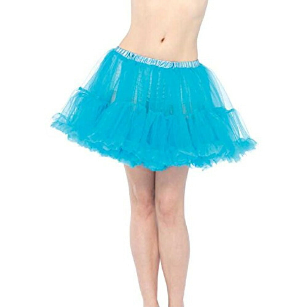 ペチコート ターコイズ フリル チュール Layered tulle petticoat コスプレ