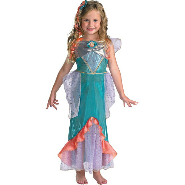 アリエル 衣装、コスチューム リトルマーメイド 子供女性用 ディズニー コスプレ