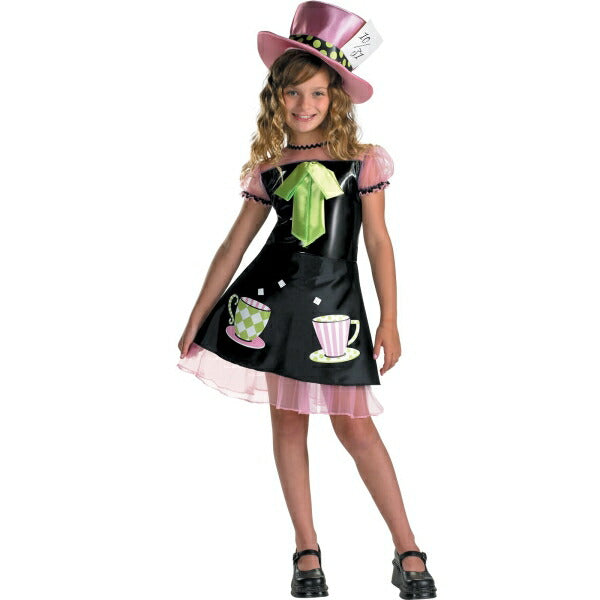 マッドハッター Mad Hatter 衣装、コスチューム 子供女性用 コスプレ