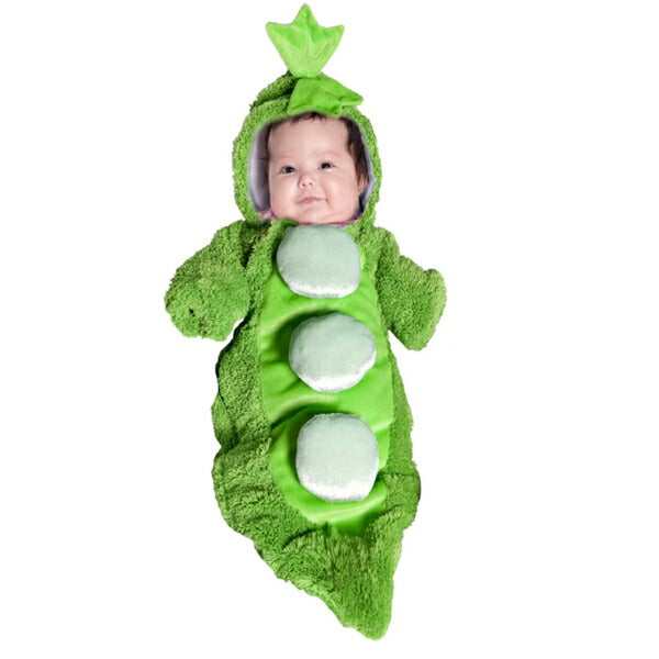 枝豆 サヤエンドウ 衣装、コスチューム ベビー用 Pea in a Pod コスプレ