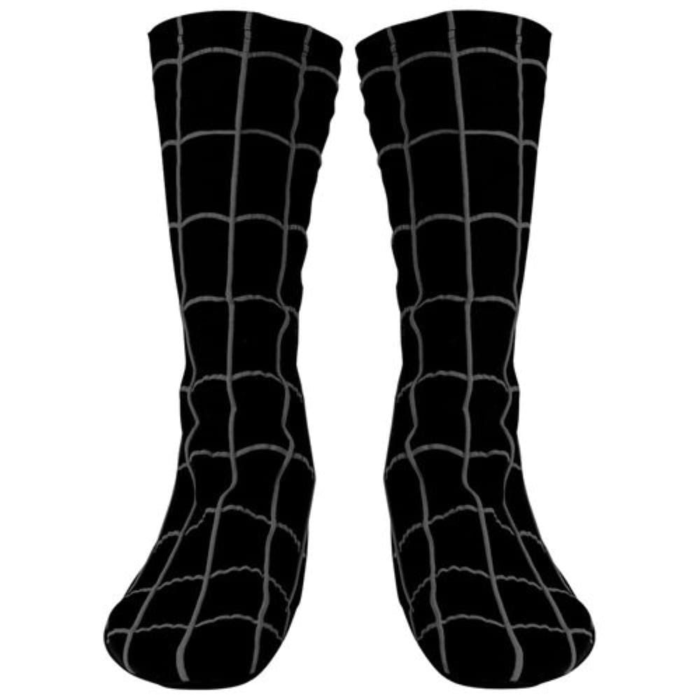 スパイダーマン ブーツカバー 大人男性用 BLACK-SUITED SUPIDER-MAN コスプレ