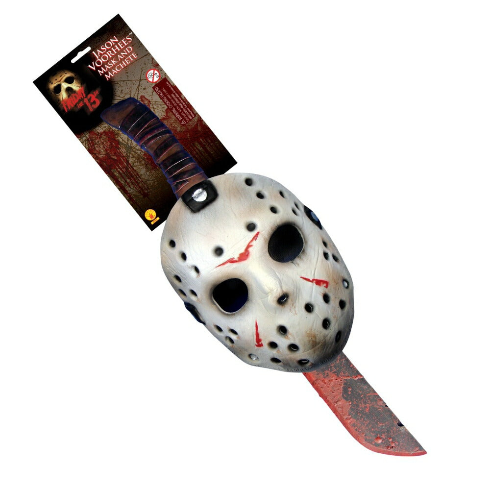 13日の金曜日 ジェイソン マスク&ナタ 武器 Jason Mask & Machette Set コスプレ