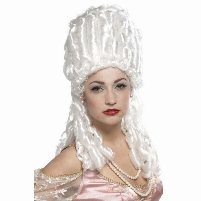 ウィッグ、かつら ホワイト MARIE ANTOINETTE PLATINUM 中世ヨーロッパ s5 コスプレ